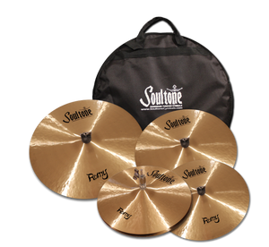 Soultone Cymbals Romy Cymbal Pack with a FREE Cymbal Bag