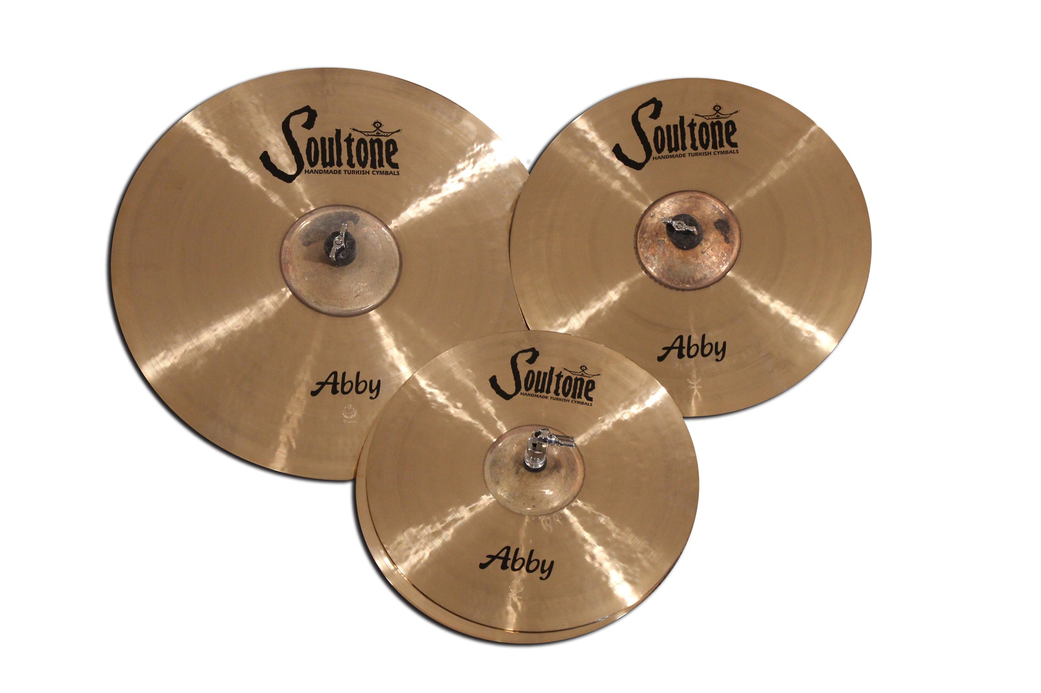 Soultone Cymbals ABBY Cymbal Pack with a FREE Cymbal Bag. Drummer's