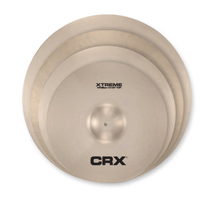 CRX Xtreme Set: 14″ Hi-Hat, 16″ Crash, 18″ Crash, 20″ Ride w/Bag